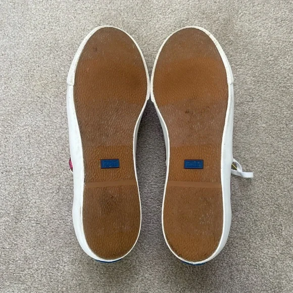 Rifle Paper Co. | Keds | Maroon Floral Print Shoes | Size 9 | EUC - Picture 2 of 8